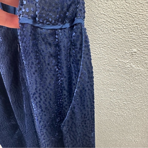 Elevenses Anthropologie blue jumpsuit - Picture 9 of 11